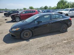 Honda salvage cars for sale: 2012 Honda Civic LX