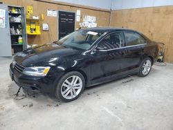 Salvage cars for sale at Kincheloe, MI auction: 2015 Volkswagen Jetta TDI