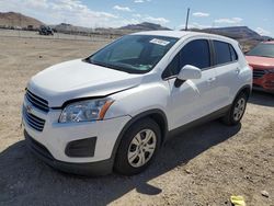 Salvage cars for sale from Copart North Las Vegas, NV: 2016 Chevrolet Trax LS