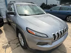 Salvage cars for sale at Hueytown, AL auction: 2016 Jeep Cherokee Sport