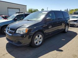Salvage cars for sale from Copart Woodburn, OR: 2013 Dodge Grand Caravan SE