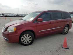 Salvage cars for sale at Houston, TX auction: 2014 Chrysler Town & Country Touring