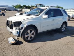 Salvage cars for sale from Copart Pennsburg, PA: 2009 Mercedes-Benz ML 350