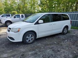 Salvage cars for sale at Candia, NH auction: 2012 Dodge Grand Caravan SXT