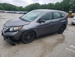 Salvage cars for sale at North Billerica, MA auction: 2013 Honda CR-V LX
