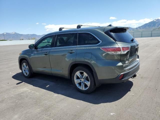 2014 Toyota Highlander Hybrid Limited