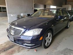 Salvage cars for sale at Sandston, VA auction: 2013 Mercedes-Benz S 550 4matic