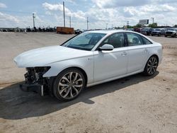 Salvage cars for sale at Oklahoma City, OK auction: 2013 Audi A6 Prestige