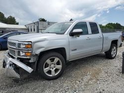 Chevrolet salvage cars for sale: 2015 Chevrolet Silverado C1500 LT