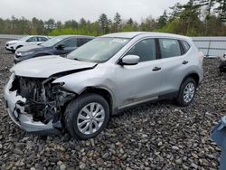 Salvage cars for sale from Copart Windham, ME: 2016 Nissan Rogue S