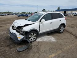 Salvage cars for sale from Copart Woodhaven, MI: 2012 Chevrolet Captiva Sport