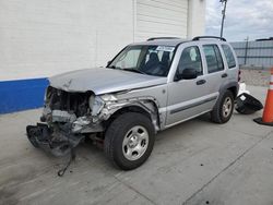 Jeep Liberty Sport salvage cars for sale: 2004 Jeep Liberty Sport