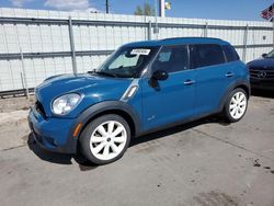 Mini salvage cars for sale: 2012 Mini Cooper S Countryman