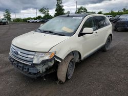 Salvage cars for sale from Copart Montreal Est, QC: 2007 Ford Edge SEL Plus