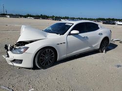 Salvage cars for sale at Arcadia, FL auction: 2018 Maserati Ghibli