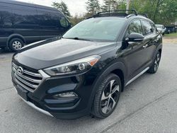 Vehiculos salvage en venta de Copart North Billerica, MA: 2017 Hyundai Tucson Limited