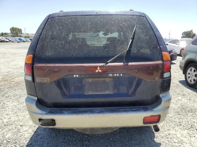 2002 Mitsubishi Montero Sport XLS