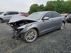 Salvage cars for sale from Copart Concord, NC: 2014 Audi A6 Premium Plus