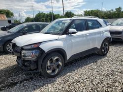 Salvage cars for sale from Copart Columbus, OH: 2022 Hyundai Venue SEL