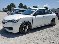 Honda salvage cars for sale: 2017 Honda Accord Sport