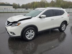 Salvage cars for sale from Copart Assonet, MA: 2016 Nissan Rogue S