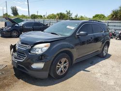 Salvage cars for sale at Miami, FL auction: 2016 Chevrolet Equinox LT