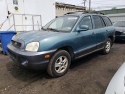 Salvage cars for sale from Copart New Britain, CT: 2003 Hyundai Santa FE GLS