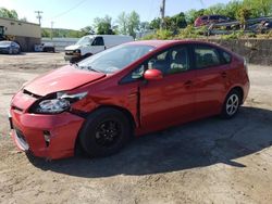 Salvage cars for sale from Copart Marlboro, NY: 2015 Toyota Prius