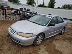 Honda Accord EX Vehiculos salvage en venta: 2002 Honda Accord EX