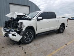 Vehiculos salvage en venta de Copart Wichita, KS: 2021 Nissan Titan SV