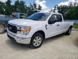 Salvage cars for sale at Ocala, FL auction: 2021 Ford F150 Super Cab