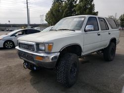 Salvage cars for sale from Copart Rancho Cucamonga, CA: 1990 Toyota 4runner VN39 SR5
