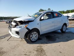 Mitsubishi Mirage salvage cars for sale: 2024 Mitsubishi Mirage G4 ES