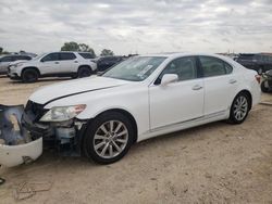 Salvage cars for sale from Copart Haslet, TX: 2012 Lexus LS 460