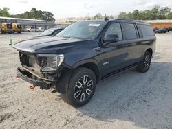 Salvage cars for sale at Spartanburg, SC auction: 2023 GMC Yukon XL K1500 AT4