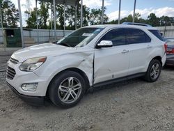 2016 Chevrolet Equinox LTZ en venta en Spartanburg, SC