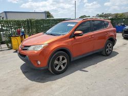 Salvage cars for sale from Copart Orlando, FL: 2015 Toyota Rav4 XLE