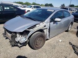 Vehiculos salvage en venta de Copart Sacramento, CA: 2014 Honda Civic LX