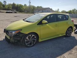 Salvage cars for sale from Copart York Haven, PA: 2018 Toyota Corolla IM