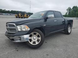 Salvage cars for sale at Dunn, NC auction: 2017 Dodge RAM 1500 SLT