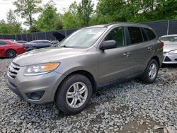 Salvage cars for sale from Copart Waldorf, MD: 2012 Hyundai Santa FE GLS