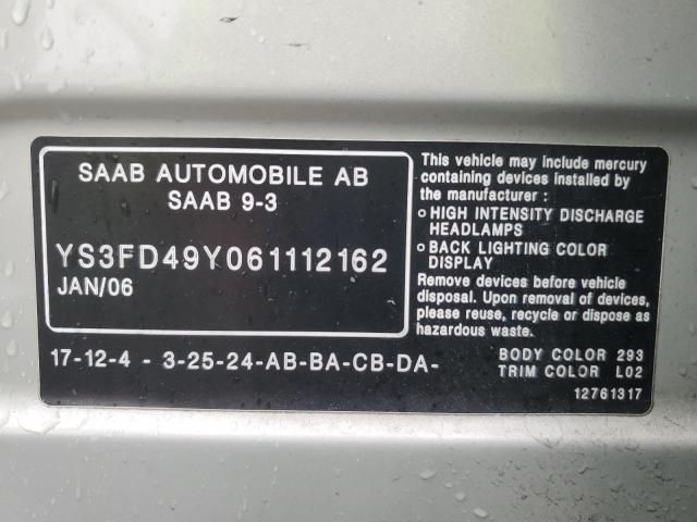 2006 Saab 9-3