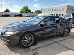 Acura tlx Advance Vehiculos salvage en venta: 2015 Acura TLX Advance