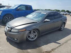 Salvage cars for sale from Copart Grand Prairie, TX: 2007 Acura TL