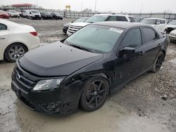 Salvage cars for sale from Copart Cahokia Heights, IL: 2010 Ford Fusion Sport