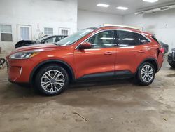 Salvage cars for sale at Davison, MI auction: 2020 Ford Escape SEL