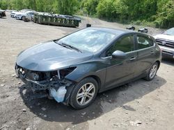 Salvage cars for sale from Copart Marlboro, NY: 2017 Chevrolet Cruze LT