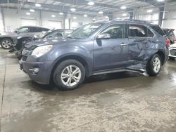 Salvage cars for sale at Ham Lake, MN auction: 2013 Chevrolet Equinox LTZ