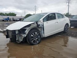 Vehiculos salvage en venta de Copart Columbus, OH: 2015 Honda Civic EX