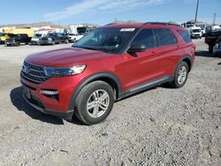 Salvage cars for sale at North Las Vegas, NV auction: 2022 Ford Explorer XLT